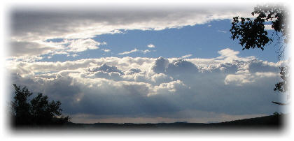 Hier soll eigentlich ein Bild mit einer schönen Wolkenstimmung erscheinen!